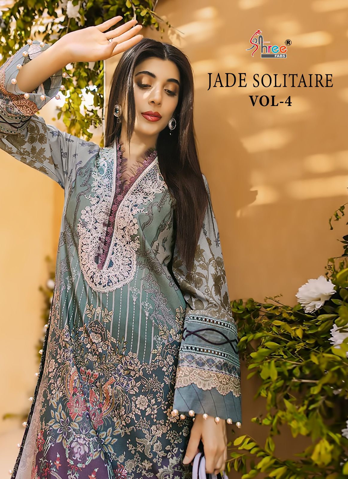 Jade Solitaire Vol 4 Pure Cotton Pakistani Suits Catalog
